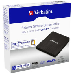 Zewnętrzna nagrywarka Verbatim Blu-ray Slimline USB 3.1 GEN