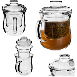 Kubek z zaparzaczem do herbaty i ziół Braud,