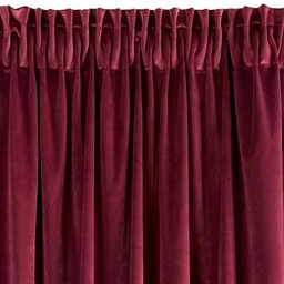 EUROFIRANY Zasłona Villa 140 x 270 cm Bordowy