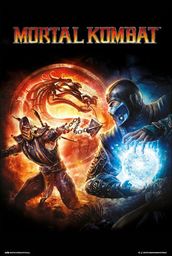 Mortal Kombat Finish Him - plakat