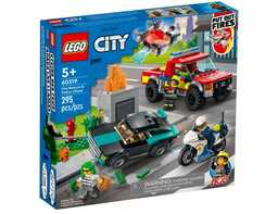 Lego City Akcja strażacka i policyjny pościg
