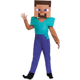 Stój dziecięcy Minecraft Steve rozmiar M