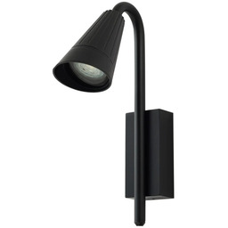 Zewnętrzna Lampa Lindby, Sorvete, ściemnialny, czarny, balkon, aluminium,