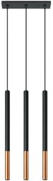 Mozaica 3L Czarny/Miedź - SOLLUX LIGHTING - lampa