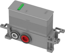 Omnires Element podtynkowy termostatycznej baterii 2-wyjściowej Y1236/KRO BOXTE2F