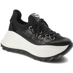 Carinii Czarne Sneakersy Modne Obuwie Damskie