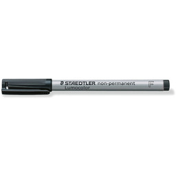 Staedtler, Foliopis zmywalny Lumocolor, czarny, F