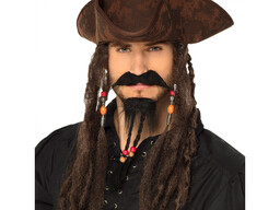 Wąsy i bródka Kapitan Jack Sparrow - 1