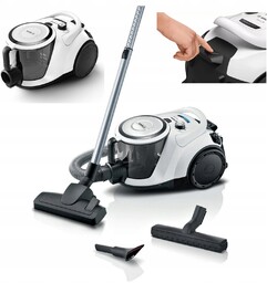 Odkurzacz bezworkowy Bosch BGS41K332 550W 2,4L Hepa Akcesoria