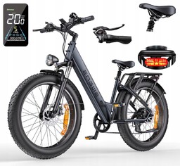 Rower elektryczny Engwe E26 St Grube opony Mtb