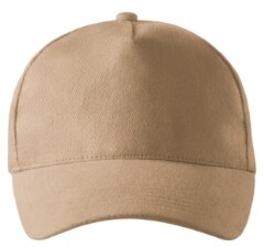CZAPKA UNISEX MALFINI 5P 307, PIASKOWY