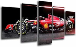 Obraz Nowoczesny Fotograf Samochodowy Formuła 1, Ferrari SF-23
