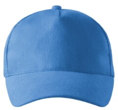 CZAPKA UNISEX MALFINI 5P 307, LAZUROWY