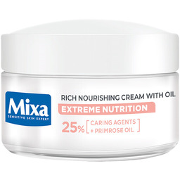 Mixa Ekspert Skóry Wrażliwej Intensywne Odżywianie Bogaty Krem