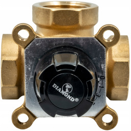 Zawór Regulacyjny 3 Drogowy Mieszający Mieszacz Regulacyjny 1