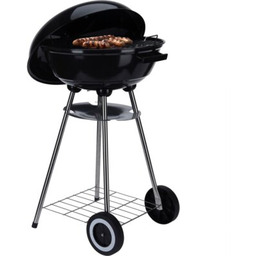 BBQ LINE Grill ogrodowy węglowy Rex Zamykany, okrągły,