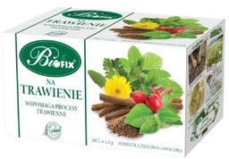 BiFix Na trawienie Herbatka ziołowo-owocowa ekspresowa, 20x1,5g