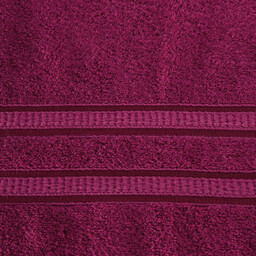 Ręcznik Kąpielowy Mila (13) 50 x 90 Amarantowy