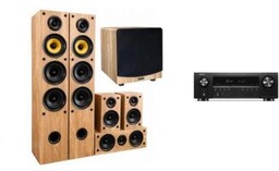 DENON AVR-S670H + TAGA HARMONY TAV-506 + TSW-80