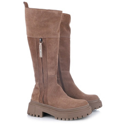 Kozaki damskie Nessi 24686 brąz W1 36