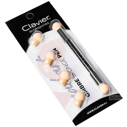 Clavier - Ombre Sponge Pen - Dwustronny pędzelek