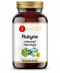 Yango Rutyna z witaminą C i kwercetyną, 90