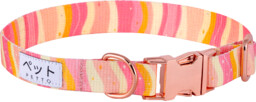 PETTO Obroża dla psa Eri Pink Waves /