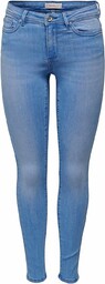 ONLY Onlwauw Mid Skinny Dnm Bj617 Noos damskie