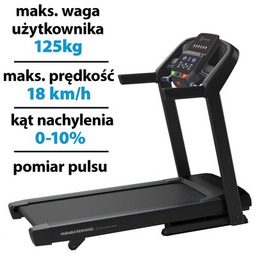HORIZON FITNESS Bieżnia elektryczna T101 -27 1840W 16km/h