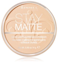 Rimmel Stay Matte Powder puder prasowany 001 Transparent