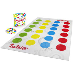 Hasbro Gaming Twister Gra Towarzyska, Wielokolorowy, Od 8