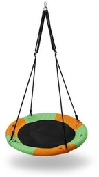 BOCIANIE GNIAZDO HUŚTAWKA NB5003 ORANGE-GREEN ŚR.90 CM NILS