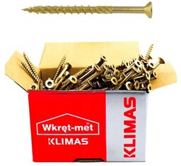 WKRĘT-MET Wkręty ciesielskie do drewna 4x40mm 400 szt.
