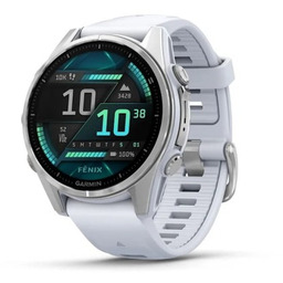 Garmin Fenix 8 AMOLED 43mm Srebrny