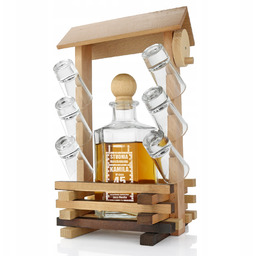 Karafka i Kieliszki Urodzinowy Grawer