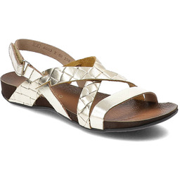 Armodo Złote Sandały Eleganckie Buty Damskie