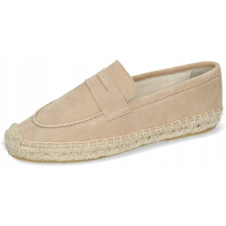 MELVIN & HAMILTON ESPADRYLE DAMSKIE SKÓRZANE BEŻOWE 35