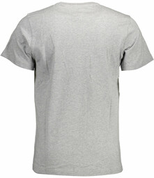 SZARY T-SHIRT MĘSKI Z KRÓTKIM RĘKAWEM TOMMY HILFIGER