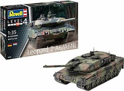 Revell Leopard 2A6/A6Nl Model do Sklejania, Tworzywo Sztuczne,
