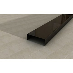 Listwa ze stali nierdzewnej BLACK S10 1 x