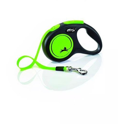 FLEXI Smycz automatyczna New Neon S taśma 5