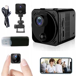 Mini Kamera Bezprzewodowy Kamera Monitorująca Full Hd 4K