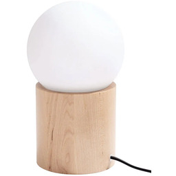 Lumes Skandynawska drewniana lampka stołowa - 2X A436