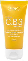 Ziaja Witamina C.B3 Niacynamid Naturalnie Nawilżamy, maseczka-serum glow,