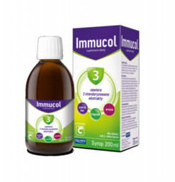 Immucol 3 syrop, 200 ml bez czarny aronia