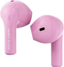 Happy Plugs Joy - bezprzewodowe słuchawki douszne różowe