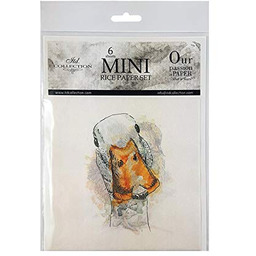 ITD Collection RSM002 Mini papier ryżowy, 14,8 x