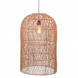 Rattanowa Lampa Sufitowa Boho
