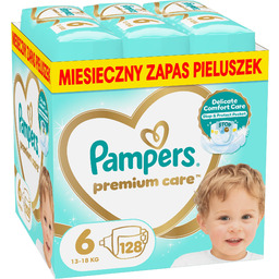 Pieluchy Pampers Premium Care 6 (128 szt)