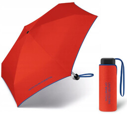 Parasol manualny Benetton Ultra Mini Flat - red